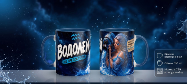 Кружка "Водолей" Кружка "Водолей"