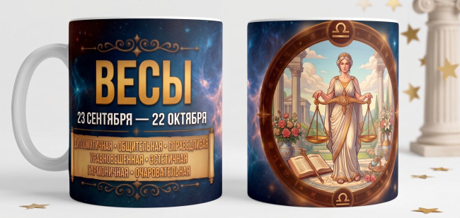 Кружка "Весы" Кружка "Весы"