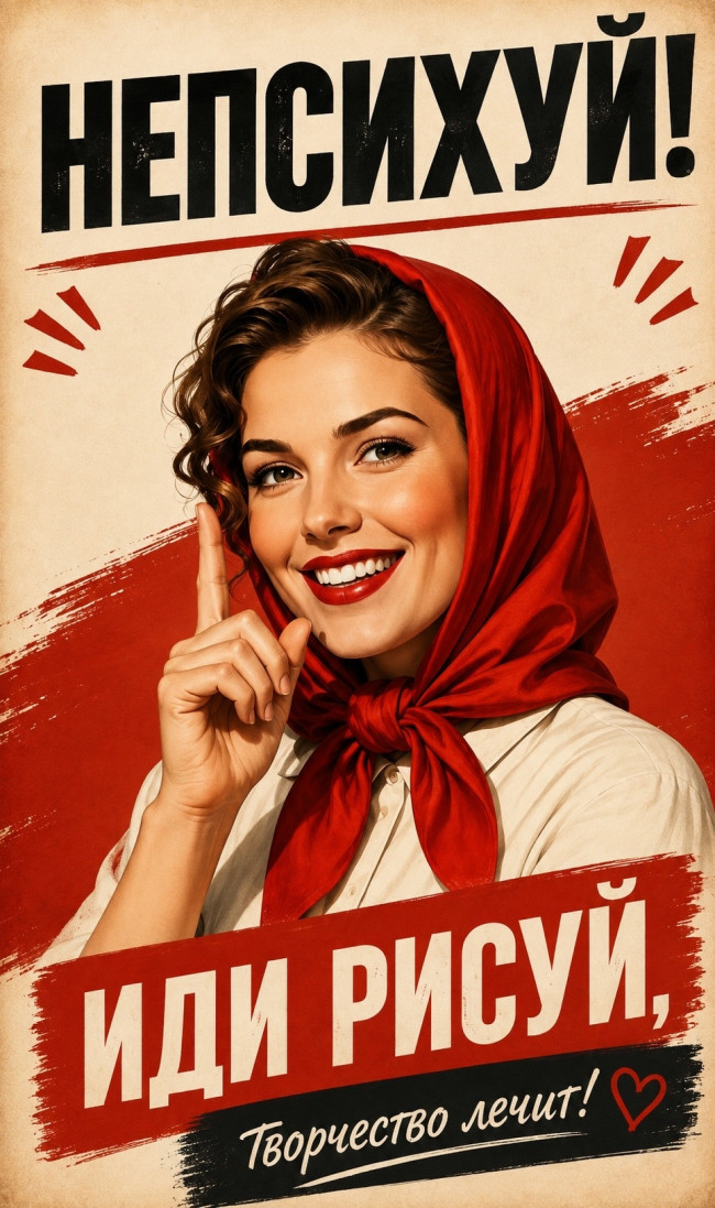 Плакат "Непсихуй" Плакат "Непсихуй"